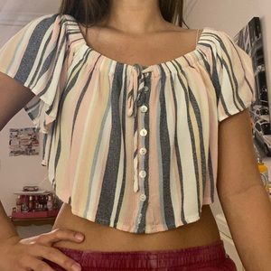 Pull & Bear Top for Spring and Summer ❤️